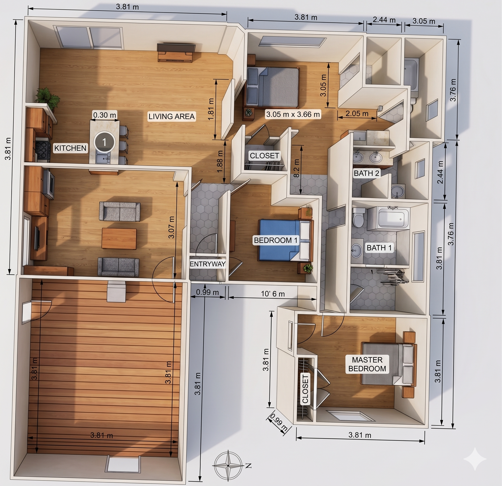 Floor plan image package example